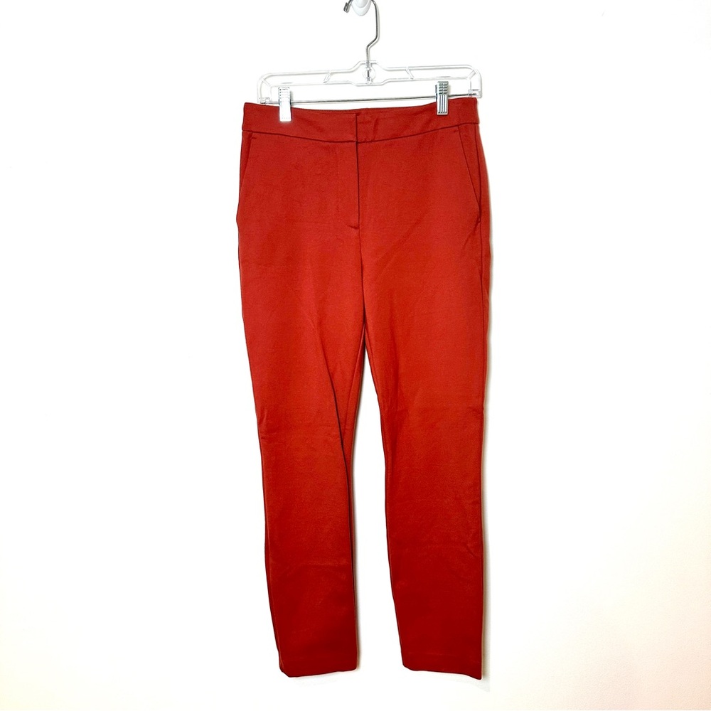 BODEN terracotta slim trousers size 8